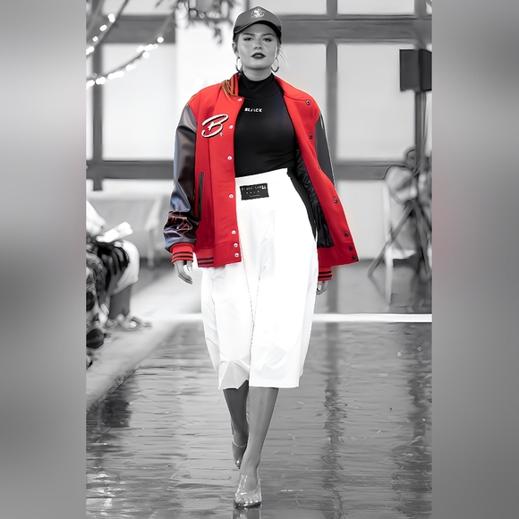 BLAK LABEL KOUTURE x Princess Diana Varsity jacket x Harlan Scott - Picture 5 of 6